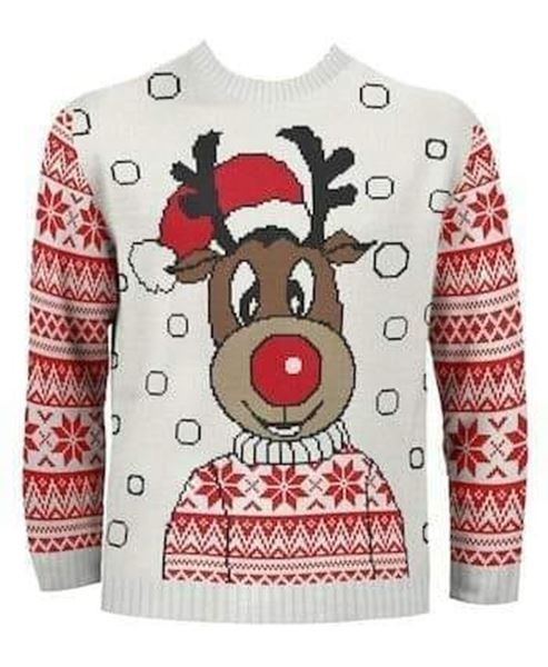 Picture of SWEATER WHITE RUDOLPH